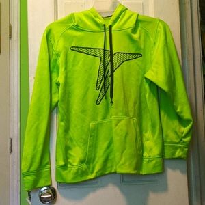 Old Navy Active Neon Green Pullover Hoodie